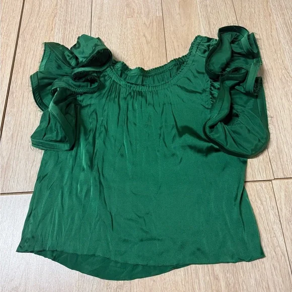 Lanvin Silk Ruffle Blouse - Picture 8 of 8